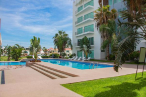 Departamento Isla Marina Mazatlán con alberca